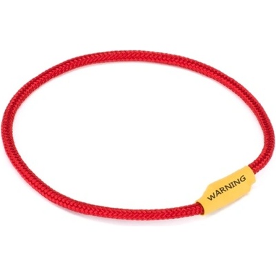 Poutko s pojistkou pro protržení NLG s nosností 1 kg – nylon, červená, 160×4 mm