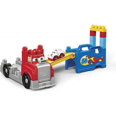 Mega Bloks First Builders Kamion a závoďák