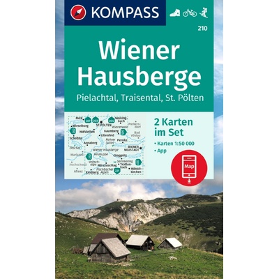 210 Wiener Hausberge, Pielachtal, Traisental 1: 50 000 KOMPASS