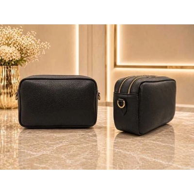Max Original Leather Dámska kožená kabelka blk 12