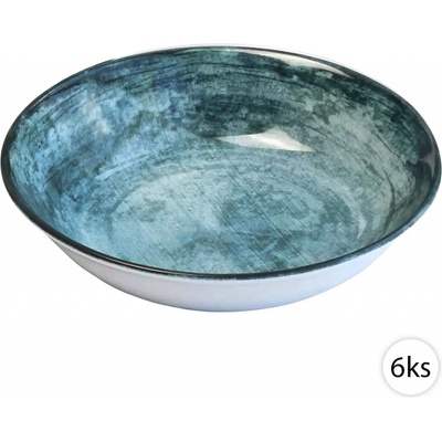 Perfect Home Hlboké keramické taniere 21,6 cm 6 ks 72256