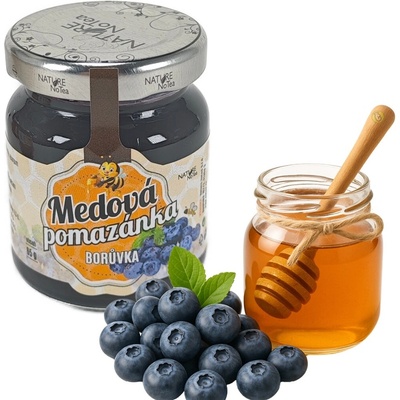 Nature NoTea sro Medová nátierka NoTea Čučoriedka 65g