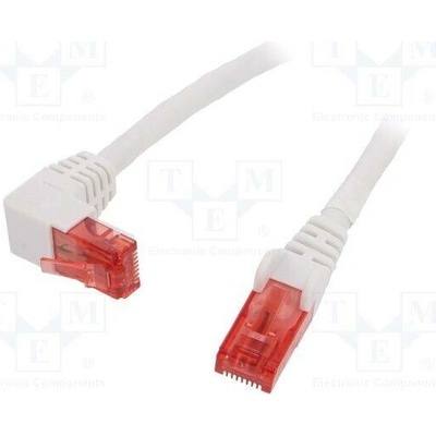 Goobay 51525 Patch U/UTP Cat 6 lanko CCA 5m bílý