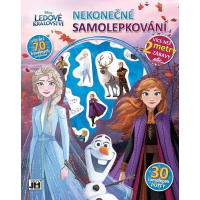 Jiri Models Nekonečné samolepkování Ledové Království Frozen