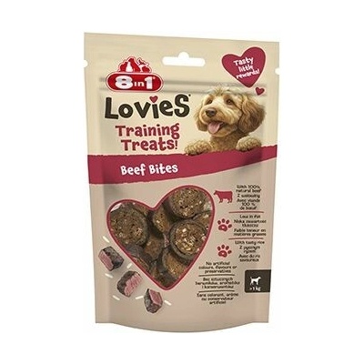 8 in 1 Pet Products GmbH lahôdka 8in1 Lovies Training Treats Beef Bites 90 g