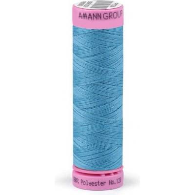 Polyesterové nitě návin 100 m Aspo Amann 0273 modrá jeans