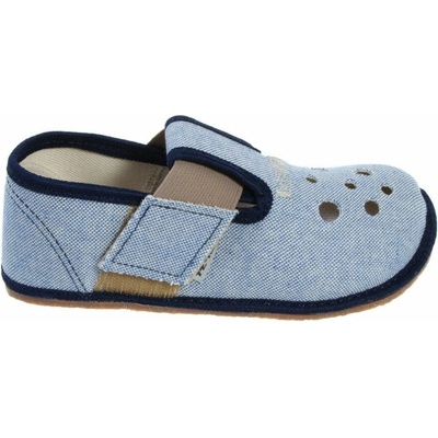 Pegres barefoot papučky BF03 Modré