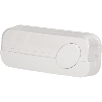 ORNO Бутон за звънец ip44 открит монтаж цвят Бял /до изчерпване/ - or-dp-vd-138pd1 (or-dp-vd-138pd1)