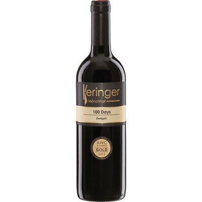 Keringer 100 Days Zweigelt 2022 14% 0,75 l (čistá fľaša)