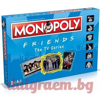 Image 1 of Winning Moves Настолна игра Монополи Приятели (wm27229)