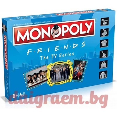 Winning Moves Настолна игра Монополи Приятели (wm27229)