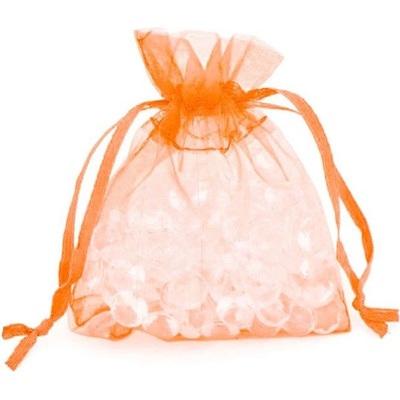Organzový sáček 9x12cm Oranžový (Orange)