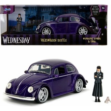 Jada Wednesday auto 1972 VW Beetle a Wednesday 1:24