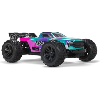 ARRMA Мини Кратон Арма 1/16 MINI KRATON 3S DSC 4X4 RTR Brushless Speed Truck (Battery & Charger Included) Teal/Pink ARA2508ST2 (ARA2508ST2)