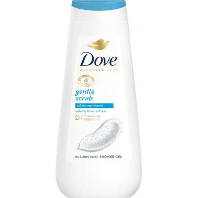 Dove Jemný Peeling Sprchový gél 225 ml