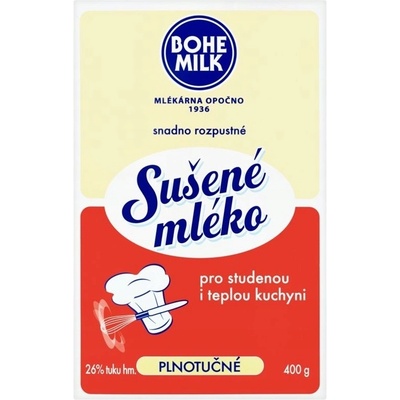 Bohemilk Sušené mlieko plnotučné 400 g