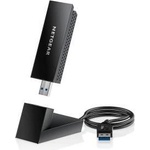 NETGEAR Nighthawk WiFi 6E USB 3.0 Adapter (A8000) - AXE3000 Tri-Band Wireless Gigabit Speed (up to 3 Gbit/s) Works with any WiFi 6 or 6E router or mesh system - For Windows PCs - A8000-100PES