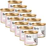 Brit Брит Ветеринарни Диети GF котка Хипоалергенна 12 x 200 г