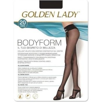 Golden Lady Bodyform kompresivní Dámské punčochové kalhoty 20 DEN castoro hnědé