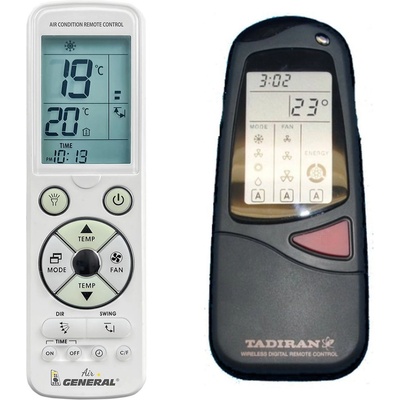 General Tadiran tac490 - луксозно с подсветка дистанционно управление (tac490)