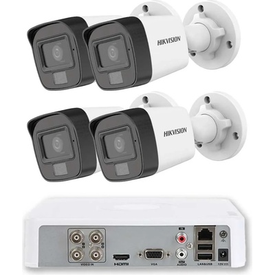 HIKVISION Професионален Комплект ZK4830W 4 Камери Hikvision 2MP EXIR DVR 1TB (ZK4830W)