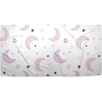 Sablio Uterák Fialové mesiačiky 70 x 140 cm