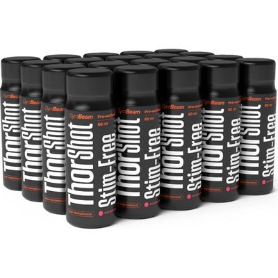 GymBeam Thor Stim-free shot 1200 ml