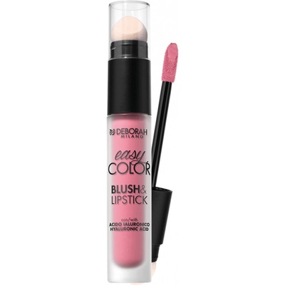 Deborah Milano tekutá lícenka a rúž 2v1 Easy Color 4,5 g