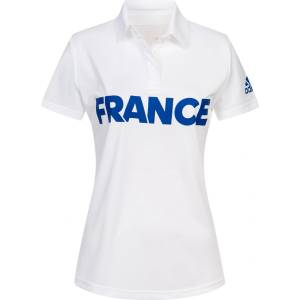 adidas Дамска блуза с яка France adidas Condivo Classic Women Basketball Polo Shirt