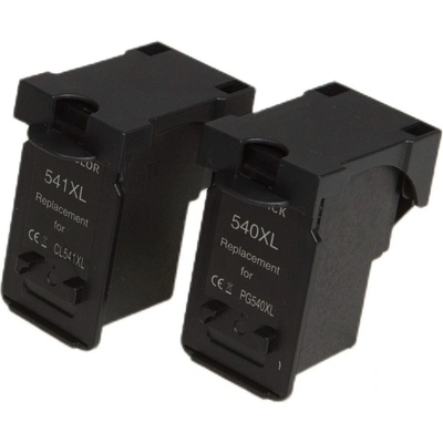 Tonerhub Обновен мастилен пълнеж 5222B005 / 5226B001, PG540XL/CL541XL/BK+color/25ml+18ml за принтери Canon (multipack) (5222B005/5226B001)