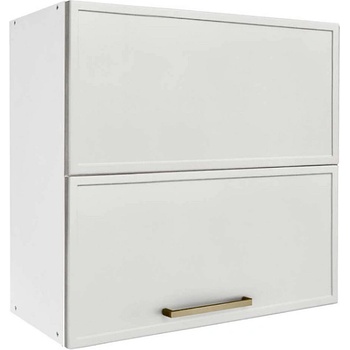 Matis Кухненски шкаф горен с две повдигащи врати alba vh80 b бяло