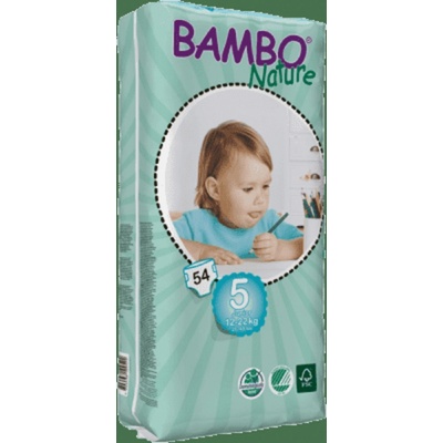 Bambo Nature Junior plenkové kalhotky 12-22 kg 54 ks