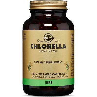 Solgar Chlorella 520 mg 100 rastlinných kapsúl