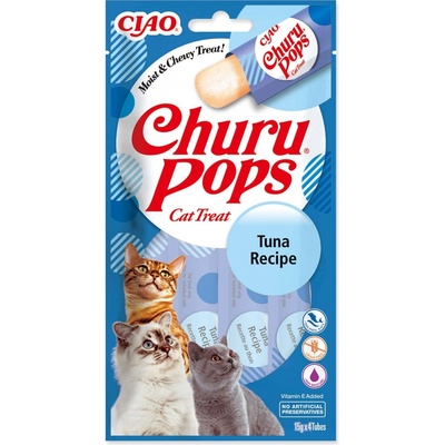 Churu Cat Pops Tuna 4 x 15 g – Zboží Mobilmania