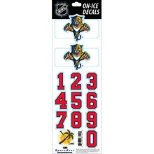 Sportstape ALL IN ONE HELMET DECALS - FLORIDA PANTHERS