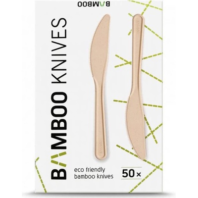Bamboo Europe Bambusový příbor - Nůž 50 ks