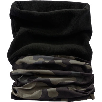Brandit Мултифункционален вълнен елек за затопляне на врата, тъмен камуфлаж (7018.4)