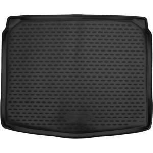 LEMENT Element Custom-Fit Premium Anti-Slip Trunk Mat Cargo Tray compatible with Skoda Karoq (NU7) | lower loading floor | 2017-Present | Varioflex rear seat | 100% custom-fit anti-slip mat - EXP. ELEMENT019
