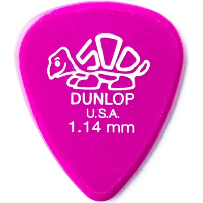 Dunlop 41-114 Delrin 500 Standard Guitar Pick 1.14 mm purpurová - kytarové trsátko