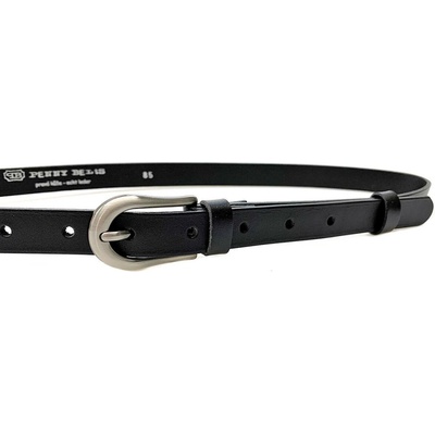 Penny Belts dámský kožený pásek 20-178-63 černý