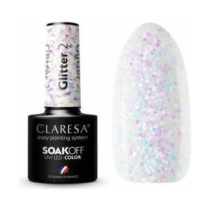 Claresa Claresa Soak Off UV/LED Glitter Glitter Gel Polish 2 5g