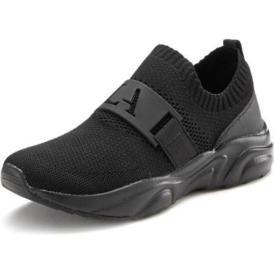 LASCANA Спортни обувки Slip On черно, размер 41