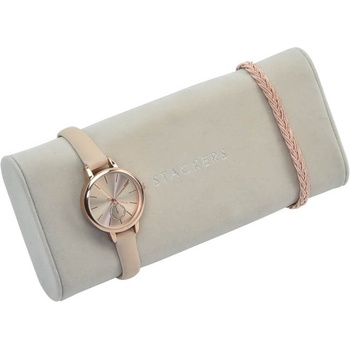 Stackers Възглавничка за ръчни часовници Stackers кадифена светлосива (73770)