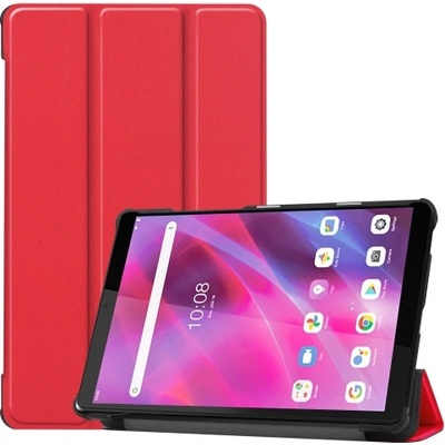 Vsechnonamobil LEATHER Zaklápěcí obal Lenovo Tab M8 TB-8505F M8 3. generace 36201 červený
