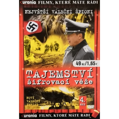 Tajemství šifrovací věže 4. díl DVD pošetka