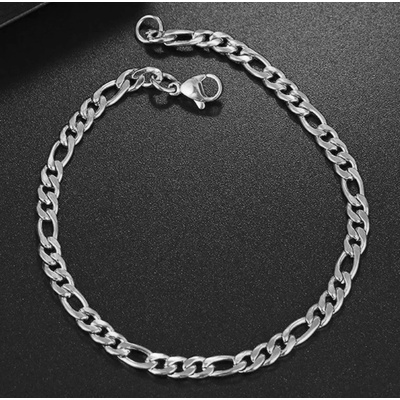 Blingstar náramek Figaro Silver B2362