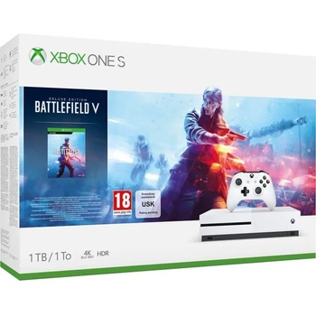 Microsoft Xbox One S (Slim) 1TB + Battlefield V Deluxe Edition