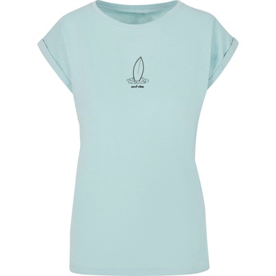 Urban Classics Тениска Ladies Summer - Surf Vibes T-Shirt ocean blue XXLUB-MP5012106-00830 - Камуфлаж, размер XL