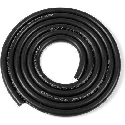 Revtec Kabel se silikonovou izolací Powerflex 12AWG černý 1 m