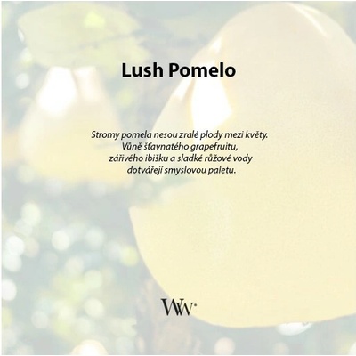 WoodWick Lush Pomelo Solar Haze 85 g